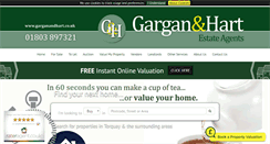 Desktop Screenshot of garganandhart.co.uk