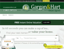 Tablet Screenshot of garganandhart.co.uk